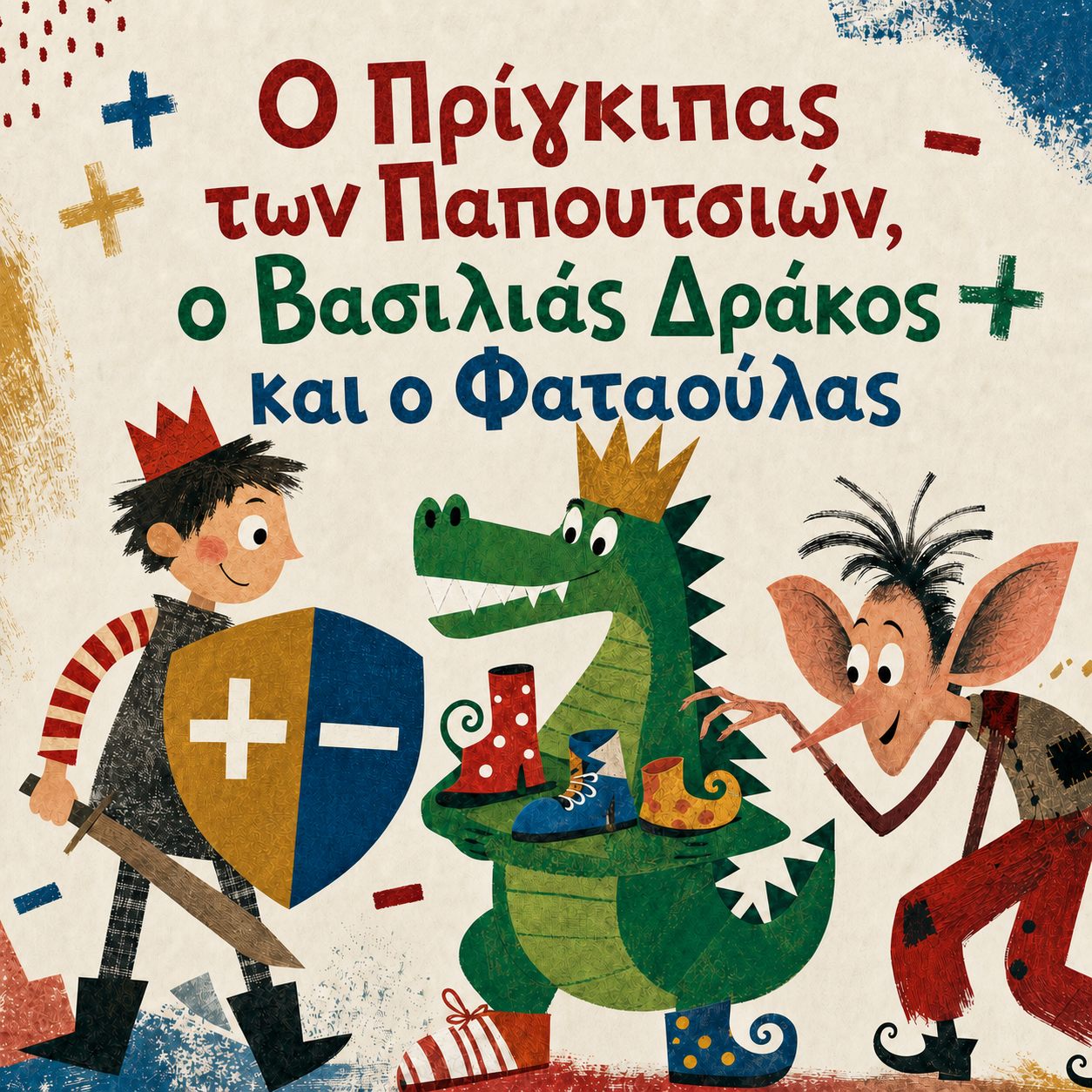 Ο Πρίγκιπας των Παπουτσιών, ο Βασιλιάς Δράκος και ο Φαταούλας